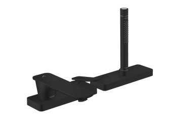 - AXOR Citterio C 3-otworowa jednouchwytowa bateria na brzeg wanny, sBox czarny mat 49430670 - 49430670 - Łazienki Szydłowski