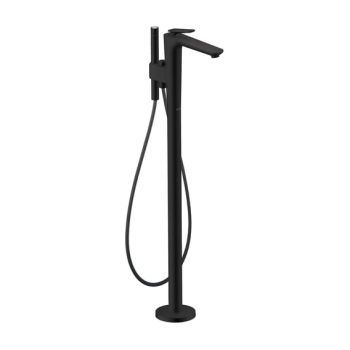 - AXOR Citterio C bateria wannowa, wolnostojąca czarny mat 49440670 - 49440670 - Łazienki Szydłowski