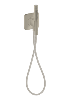 - AXOR Citterio C zestaw prysznicowy, 2 rodzaje strumienia Nikiel Szczotkowany 49626820 - 49626820 - Łazienki Szydłowski