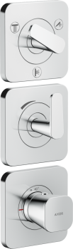  - AXOR Citterio C Bateria wannowo-prysznicowa termostatyczna podtynkowa szlif kwadratowy chrom 49710000 - 49710000 - Łazienki Szydłowski