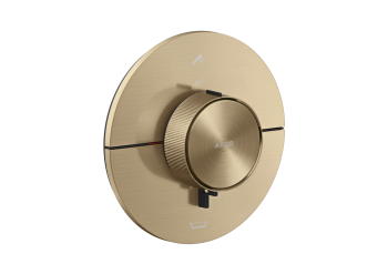 - AXOR ShowerSelect ID Bateria termostatyczna do 2 odbiorników brąz szczotkowany  36751140 - 36751140 - Łazienki Szydłowski