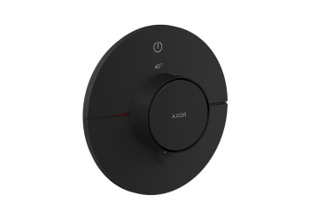  - AXOR ShowerSelect ID Bateria termostatyczna do 1 odbiornika, okrągła, czarny mat  36756670 - 36756670 - Łazienki Szydłowski