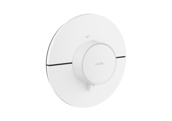  - AXOR ShowerSelect ID Bateria termostatyczna HighFlow, okrągła, biały mat 36759700 - 36759700 - Łazienki Szydłowski