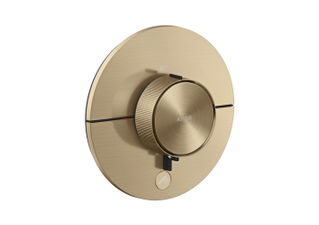 - AXOR ShowerSelect ID Bateria termostatyczna HighFlow do 1 odbiornika z dodatkowym wyjściem, okrągła, podtynkowa 36776140 - 36776140 - Łazienki Szydłowski