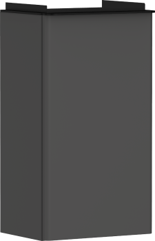 - HANSGROHE Xelu Q Szafka pod małą umywalkę wiszacą z drzwiami prawymi 34 x 24,5 cm szary diament matowy 54016670 - 54016670 - Łazienki Szydłowski