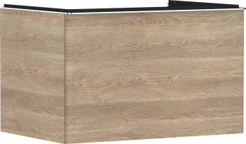 - HANSGROHE Xelu Q Szafka pod szlifowaną umywalkę wpuszczaną w blat z 1 szufladą 78 x 55 cm naturalny dąb 54056000 - 54056000 - Łazienki Szydłowski