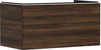 - HANSGROHE Xelu Q Szafka pod szlifowaną umywalkę wpuszczaną w blat z 1 szufladą 98 x 55 cm ciemny orzech 54061700 - 54061700 - Łazienki Szydłowski
