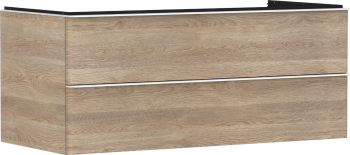 - HANSGROHE Xelu Q Szafka pod umywalkę nablatową z 2 szufladami 118 x 55 cm naturalny dąb 54084700 - 54084700 - Łazienki Szydłowski