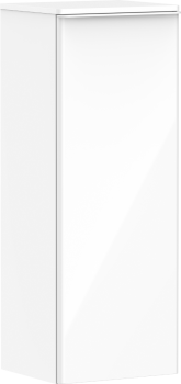 - HANSGROHE Xelu Q Szafka boczna średnia 40 x 35 cm drzwi lewe, biały wysoki połysk 54127700 - 54127700 - Łazienki Szydłowski