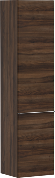 - HANSGROHE Xelu Q Szafka boczna wysoka 40 x 35 cm, drzwi lewe, ciemny orzech 54138000 - 54138000 - Łazienki Szydłowski