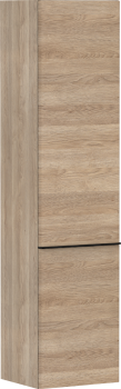 - HANSGROHE Xelu Q Szafka boczna wysoka 40 x 35 cm, drzwi prawe, naturalny dąb 54141670 - 54141670 - Łazienki Szydłowski