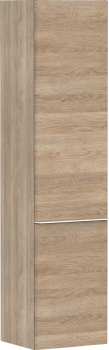 - HANSGROHE Xelu Q Szafka boczna wysoka 40 x 35 cm , drzwi prawe, naturalny dąb 54141700 - 54141700 - Łazienki Szydłowski