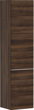 - HANSGROHE Xelu Q Szafka boczna wysoka 40 x 35 cm, drzwi prawe, ciemny orzech 54142700 - 54142700 - Łazienki Szydłowski