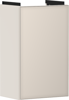 - HANSGROHE Xevolos E Szafka pod małą umywalkę wiszacą z drzwiami lewymi 34 x 24,5cm Piaskowy Beż Matowy 54167790 - 54167790 - Łazienki Szydłowski