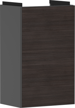  - HANSGROHE Xevolos E Szafka pod małą umywalkę wiszacą z drzwiami lewymi 34 x 24,5cm szary łupek matowy 54168730 - 54168730 - Łazienki Szydłowski