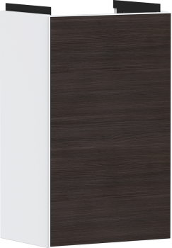  - HANSGROHE Xevolos E Szafka pod małą umywalkę wiszacą z drzwiami prawymi 34 x 24,5cm biały mat 54169730 - 54169730 - Łazienki Szydłowski