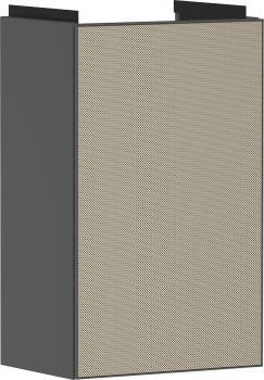  - HANSGROHE Xevolos E Szafka pod małą umywalkę wiszacą z drzwiami prawymi 34 x 24,5cm szary łupek matowy 54171390 - 54171390 - Łazienki Szydłowski