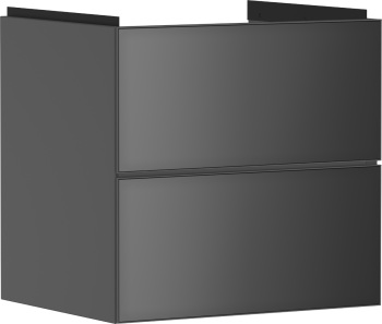  - HANSGROHE Xevolos E Szafka pod umywalkę wiszacą z 2 szufladami 58 x 47,5 cm szary łupek matowy 54177770 - 54177770 - Łazienki Szydłowski