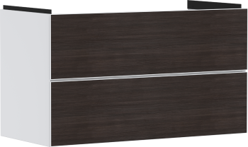  - HANSGROHE Xevolos E Szafka pod umywalkę wiszacą z 2 szufladami 98 x 47,5cm biały mat 54181730 - 54181730 - Łazienki Szydłowski