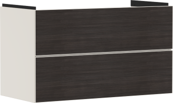 - HANSGROHE Xevolos E Szafka pod umywalkę wiszacą z 2 szufladami 98 x 47,5cm piaskowy beż mat  54182730 - 54182730 - Łazienki Szydłowski