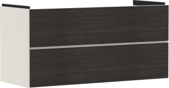 - HANSGROHE Xevolos E Szafka pod umywalkę wiszacą z 2 szufladami 118 x 47,5cm piaskowy beż matowy 54185730 - 54185730 - Łazienki Szydłowski