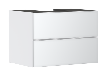  - HANSGROHE Xevolos E Szafka pod szlifowaną umywalkę wpuszczaną w blat z 2 szufladami 78 x 55cm biały mat 54187320 - 54187320 - Łazienki Szydłowski