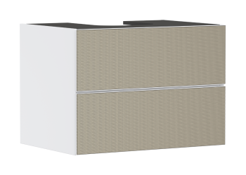 - HANSGROHE Xevolos E Szafka pod szlifowaną umywalkę wpuszczaną w blat z 2 szufladami 78 x 55 cm biały mat 54187390 - 54187390 - Łazienki Szydłowski