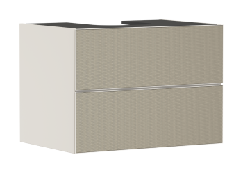 - HANSGROHE Xevolos E Szafka pod szlifowaną umywalkę wpuszczaną w blat z 2 szufladami 78 x 55 cm Piaskowy Beż Matowy 54188390 - 54188390 - Łazienki Szydłowski