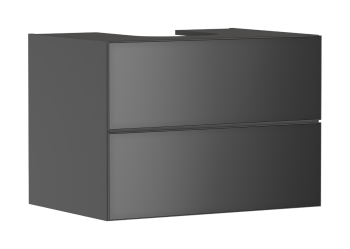 - HANSGROHE Xevolos E Szafka pod szlifowaną umywalkę wpuszczaną w blat z 2 szufladami 78 x 55cm szary łupek matowy 54189770 - 54189770 - Łazienki Szydłowski