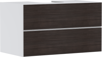  - HANSGROHE Xevolos E Szafka pod szlifowaną umywalkę wpuszczaną w blat z 2 szufladami 98 x 55cm biały mat 54190730 - 54190730 - Łazienki Szydłowski