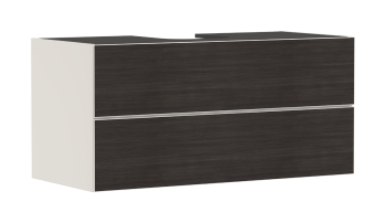 - HANSGROHE Xevolos E Szafka pod szlifowaną umywalkę wpuszczaną w blat z 2 szufladami 118x 55cm Piaskowy Beż Matowy 54194730 - 54194730 - Łazienki Szydłowski