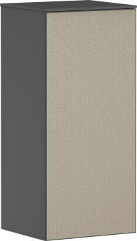  - HANSGROHE Xevolos E Szafka boczna średnia 40 x 36 cm, drzwi prawe, szary łupek matowy 54217390 - 54217390 - Łazienki Szydłowski