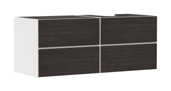  - HANSGROHE Xevolos E Szafka pod szlifowaną umywalkę wpuszczaną w blat po prawej stronie z 4 szufladami 137 x 55cm biały mat 54239730 - 54239730 - Łazienki Szydłowski