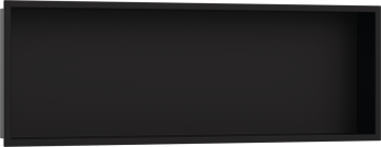  - HANSGROHE XtraStoris Original Wnęka ścienna z ozdobną ramką 30 x 90 x 10 cm czarny mat 56067670 - 56067670 - Łazienki Szydłowski