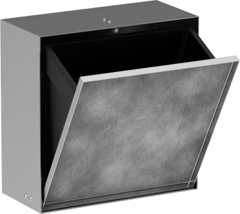 - HANSGROHE XtraStoris Rock Wnęka ścienna z koszem na śmieci i drzwiami do wyłożenia płytkami 30 x 30 x 14 cm stal nierdzewna szczotkowana 56090800 - 56090800 - Łazienki Szydłowski