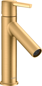  - AXOR Starck bateria umywalkowa 100 z niezamykanym kompletem odpływowym mosiądz szczotkowany 10003950 - 10003950 U - Łazienki Szydłowski