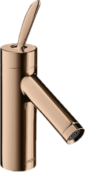 - AXOR Starck Classic Jednouchwytowa bateria umywalkowa 70 z kompletem odpływowym z cięgłem czerwony złoty polerowany 10010300 - 10010300 - Łazienki Szydłowski