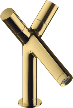 - AXOR Starck 2-uchwytowa bateria umywalkowa 80 z kompletem odpływowym z cięgłem 10030990 - 10030990 U - Łazienki Szydłowski