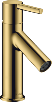  - AXOR Starck Jednouchwytowa bateria umywalkowa 80 do małych umywalek z kompletem odpływowym z cięgłem 10102990 - 10102990 - Łazienki Szydłowski