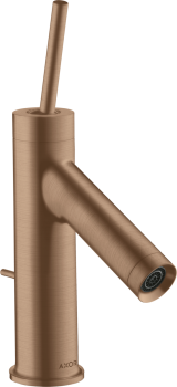  - AXOR Starck Jednouchwytowa bateria umywalkowa 70 czerwone złoto szczotkowane 10116310 - 10116310 - Łazienki Szydłowski