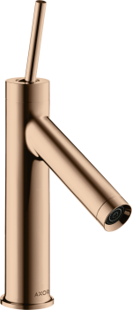 - AXOR Starck Jednouchwytowa bateria umywalkowa 90 czerwony złoty polerowany 10117300 - 10117300 - Łazienki Szydłowski