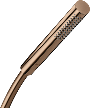 - AXOR Starck Słuchawka prysznicowa 1jet EcoSmart, Slim czerwony złoty polerowany 10531300 - 10531300 - Łazienki Szydłowski