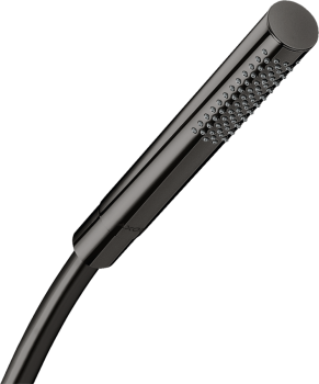  - AXOR Starck Słuchawka prysznicowa 1jet EcoSmart, Slim czarny chrom polerowany 10531330 - 10531330 - Łazienki Szydłowski