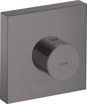  - AXOR ShowerSolutions Bateria termostatyczna 12 x 12 cm, czarny chrom szczotkowany 10755340 - 10755340 U - Łazienki Szydłowski