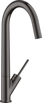  - AXOR Starck bateria kuchenna 300 z obrotową wylewką czarny chrom szczotkowany 10822340 - 10822340 - Łazienki Szydłowski