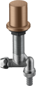 - AXOR Zawór odcinający do montażu w blacie kuchennym czerwone złoto szczotkowane 10823310 - 10823310 - Łazienki Szydłowski