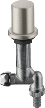 - AXOR Zawór odcinający do montażu w blacie kuchennym kolor stal szlachetna szczotkowana 10823800 - 10823800 - Łazienki Szydłowski