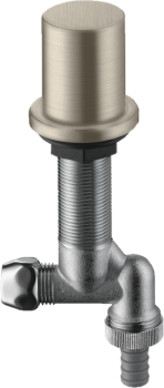 - AXOR Zawór odcinający do montażu w blacie kuchennym nikiel szczotkowany 10823820 - 10823820 U - Łazienki Szydłowski