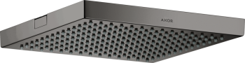  - AXOR ShowerSolutions Deszczownica prysznicowa 24 x 24 cm 1jet do montażu w suficie czarny chrom polerowany 10924330 - 10924330 - Łazienki Szydłowski