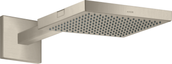  - AXOR ShowerSolutions Głowica prysznicowa 240/240 1jet z ramieniem prysznicowym Nikiel Szczotkowany 10925820 - 10925820 U - Łazienki Szydłowski